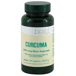 Curcuma 200 mg Bios Kapseln, 100 St Kapseln Produktbild