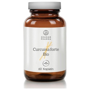 Curcuma Forte Bio + Bioperine vegan Kapseln, 60 St Kapseln Produktbild