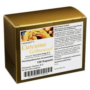 Curcuma Gelbwurzel Kapseln, 120 St Kapseln Produktbild
