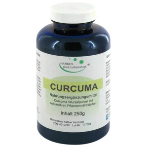 Curcuma Pulver, 250 g Pulver Produktbild