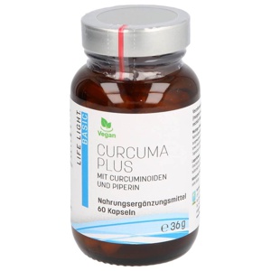 CURCUMA+SCHWARZER Pfeffer Kapseln Produktbild