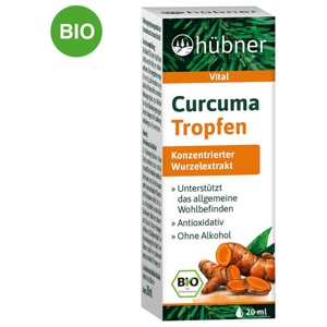 Curcuma Tropfen, 20 ml Produktbild
