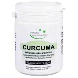 Curcuma Vegi Kapseln, 120 St Kapseln Produktbild