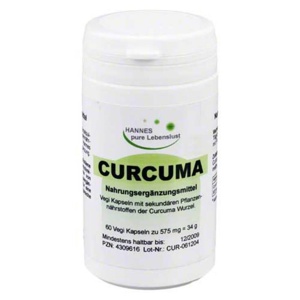 Curcuma Vegi Kapseln, 60 St Kapseln Produktbild
