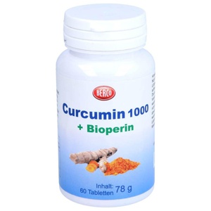 CURCUMIN 1000+Bioperin Berco Tabletten Produktbild