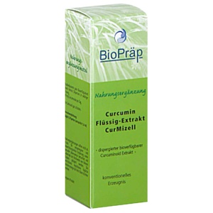 Curcumin Flüssigextrakt Curmizell Tropfen Produktbild