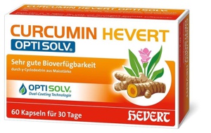 CURCUMIN HEVERT OPTISOLV 60 St Kapseln Produktbild