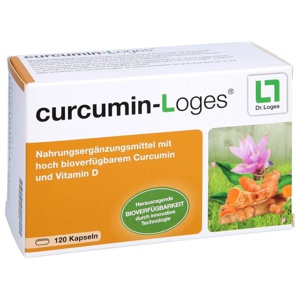 curcumin-Loges 120 St Kapseln Produktbild