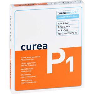 CUREA P1 superabsorb.Wundauflage 7,5x7,5 cm Produktbild