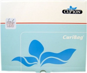 Curion urinpose 1500 ml slange uten tappekran 10 cm grønn 25 stk produktbilde