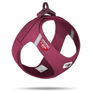 Curli Vest Geschirr Clasp Air-Mesh, rubin Produktbild