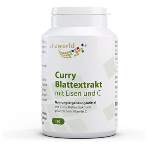CURRY BLATTEXTRAKT mit Eisen und C Kapseln Produktbild