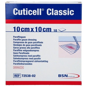 CUTICELL Classic Wundgaze 10x10 cm Produktbild