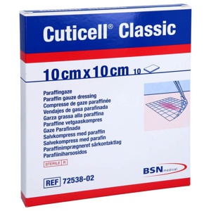 CUTICELL Classic Wundgaze 10x10 cm Produktbild