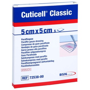 CUTICELL Classic Wundgaze 5x5 cm Produktbild