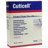 CUTICELL Salbenkompressen 7,5x7,5 cm Produktbild