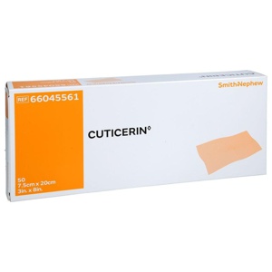 CUTICERIN 7,5x20 cm Gaze m.Salbenbeschichtung Produktbild