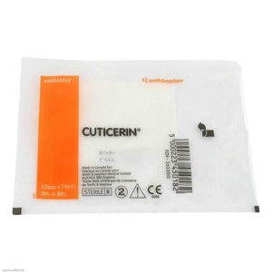 Cuticerin 7,5x7,5cm Gaze mit S, 1 St Kompressen Produktbild