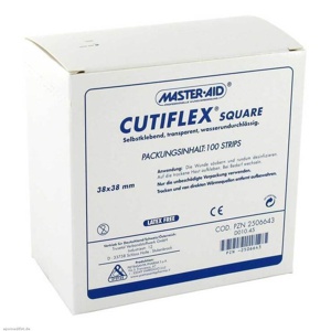 CUTIFLEX Folien-Pflaster square 38x38mm Master Aid Produktbild