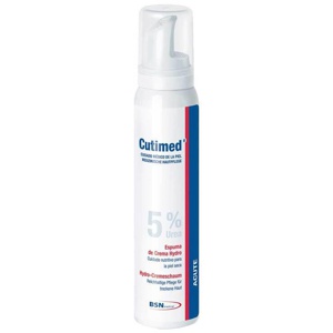 Cutimed Acute Hydro Cremeschaum 5% Urea, 125 ml Schaum Produktbild
