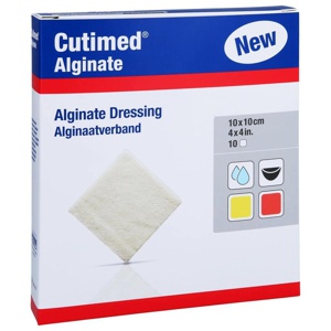 CUTIMED Alginate Alginatkompressen 10x10 cm Produktbild