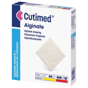 Cutimed Alginate Alginatkompressen 10x10cm Produktbild