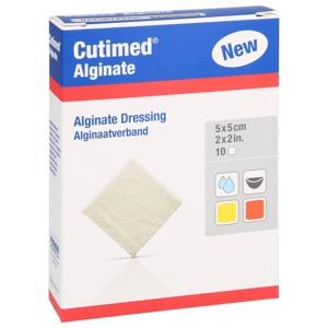 CUTIMED Alginate Alginatkompressen 5x5 cm Produktbild