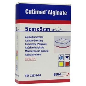 Cutimed Alginate Alginatkompressen 5x5cm Produktbild