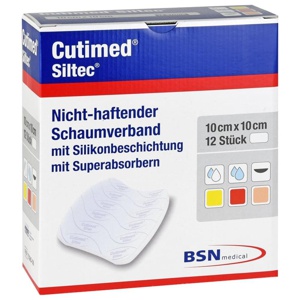 CUTIMED Siltec Schaumverb.10x10 cm nicht haftend Produktbild