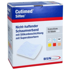 CUTIMED Siltec Schaumverb.5x6 cm nicht haftend Produktbild