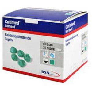 Cutimed Sorbact Tupfer Walnussgroß Produktbild