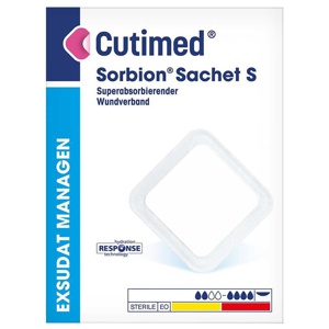 CUTIMED Sorbion Sachet S Wundauflage 7,5x7,5 cm Produktbild
