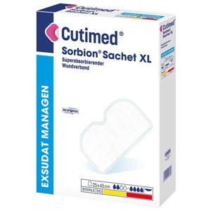 CUTIMED Sorbion Sachet XL Wundauflage 25x45 cm Produktbild