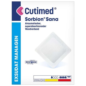 CUTIMED Sorbion SANA Wundauflage 12x12 cm Produktbild