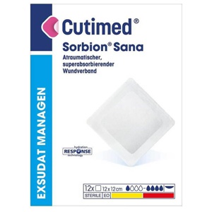 CUTIMED Sorbion SANA Wundauflage 12x22 cm Produktbild