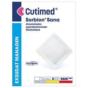 CUTIMED Sorbion SANA Wundauflage 12x22 cm Produktbild