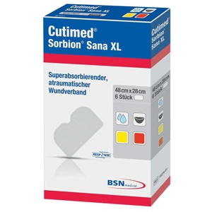 CUTIMED Sorbion SANA Wundauflage XL 28x48 cm Produktbild