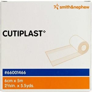 Cutiplast 6 cm x 5 m 1 stk. produktbillede