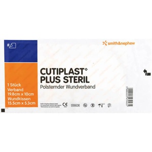 CUTIPLAST Plus steril 10x19,8 cm Verband Produktbild