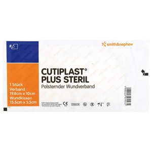 CUTIPLAST Plus steril 10x19,8 cm Verband 1 St Verband Produktbild