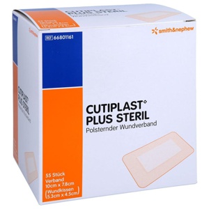 Cutiplast Plus steril 7,8x10 cm Verband Produktbild