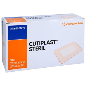 CUTIPLAST steril Wundverband 5x7,2 cm Produktbild