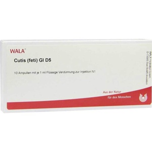 Cutis Feti GL D 5 Ampullen, 10X1 ml Ampullen Produktbild