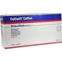 CUTISOFT Cotton Kompr.10x20 cm ster.8fach Produktbild