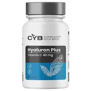 Cyb Hyaluron Plus Vitamin C + B12 + Zink vegan Kapseln, 90 St Kapseln Produktbild