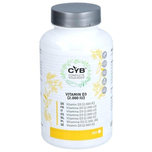 Cyb Vitamin D3 2000 I.E. hochdosiert Tabletten Produktbild