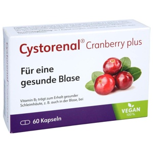 CYSTORENAL Cranberry plus 60 St Kapseln Produktbild