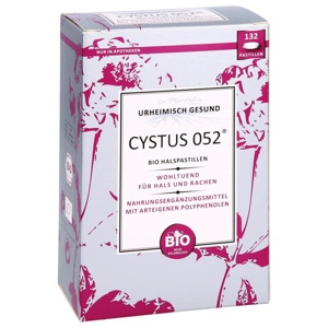 CYSTUS 052 Bio Halspastillen Produktbild