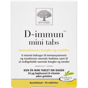New Nordic D-immun Mini Tabs - 90 tabl. produktbillede
