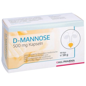 D-MANNOSE 500 mg GPH Kapseln Produktbild